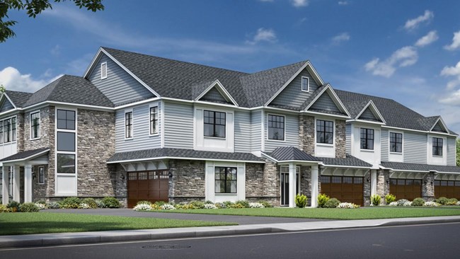 New Homes in The Fairways at Edgewood - Carriages Collection by Toll Brothers